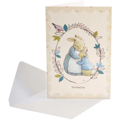 Invitaciones de Cumpleaños Peter Rabbit