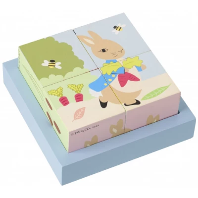 Bloques Puzzle Madera Peter Rabbit