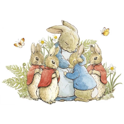 Tarjeta de Felicitaciones Peter Rabbit