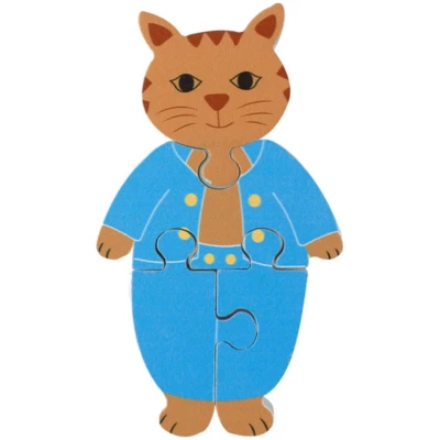 Puzzle Madera Peter Rabbit Tom Kitten