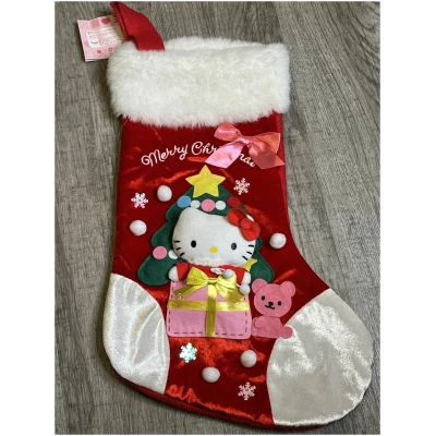 Bota Navideña Hello Kitty Regalo Sanrio