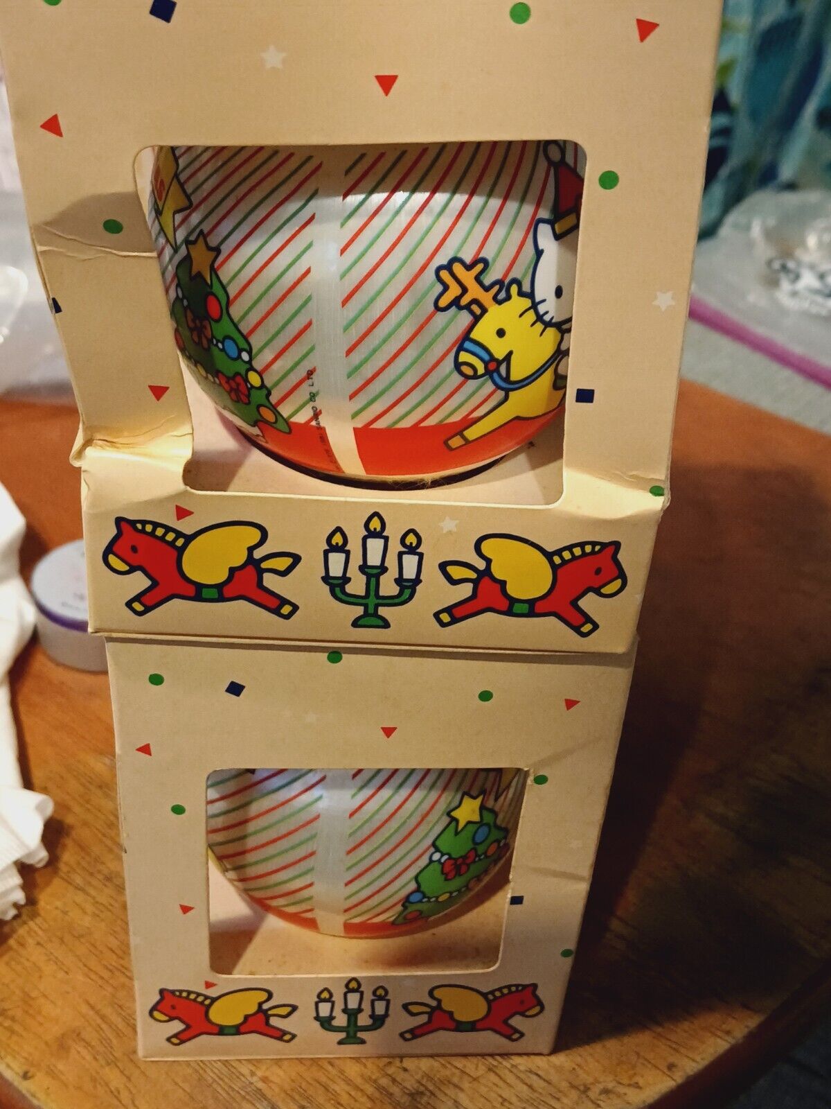 Set de Adornos de Navidad Hello Kitty Vintage - Imagen 3