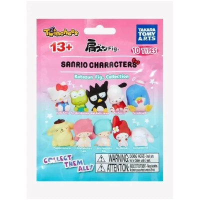 Figuras Coleccionables Hello Kitty y sus Amigos Durmiendo Sanrio