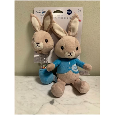 Sonajero y Peluche Peter Rabbit para Bebé