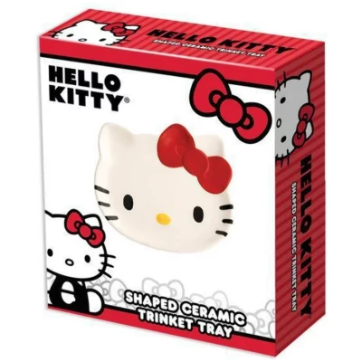 Plato Joyero Cerámica Hello Kitty Sanrio