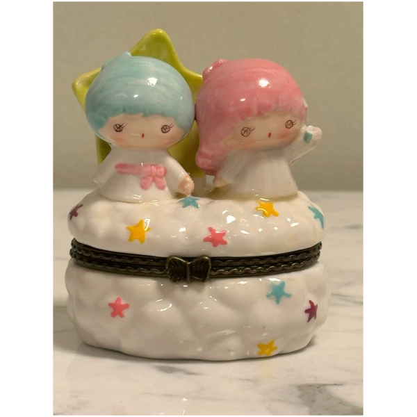 Cajita Porcelana Little Twin Stars Sanrio