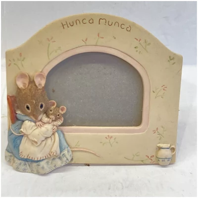 Marco de Foto Cerámica Hunca Munca Beatrix Potter