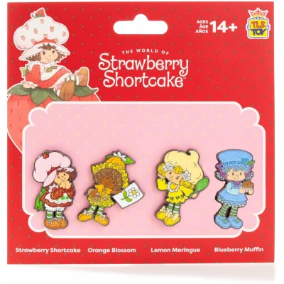 Set de 4 Pins Frutillita Edición Limitada